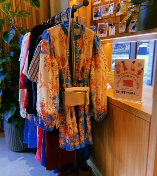 Suit Works donation station